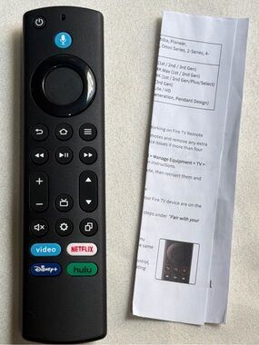 TV Remote Control with Disney+, Netflix, Hulu Buttons